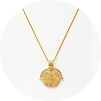 Lucy Williams Roman Coin Necklace Set