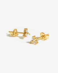 Ripple Oversized Stud Earrings | 18k Gold Plated